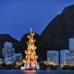 Albero di Natale a Rio de Janeiro 